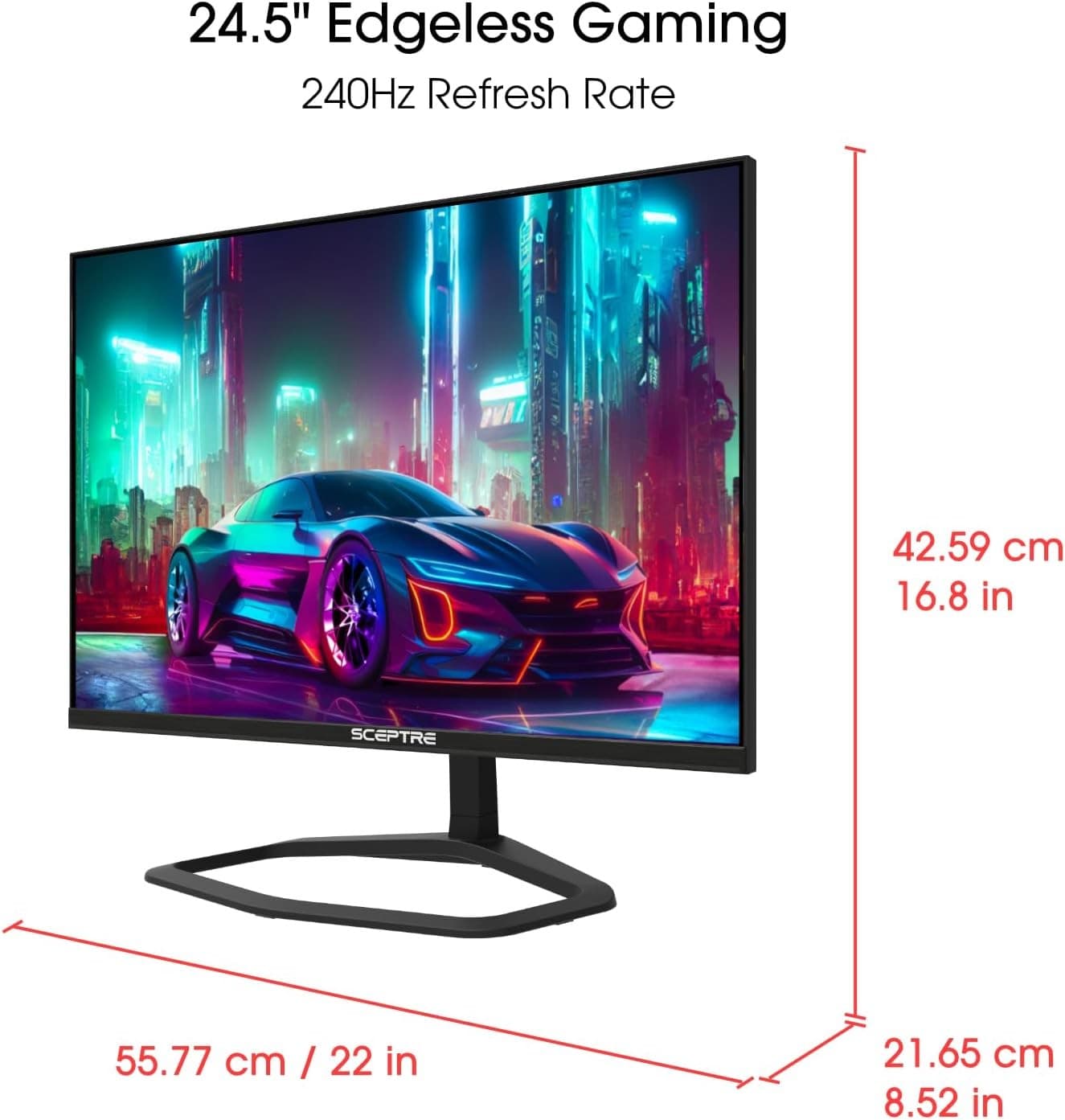 Sceptre E255B-FWD240 Series