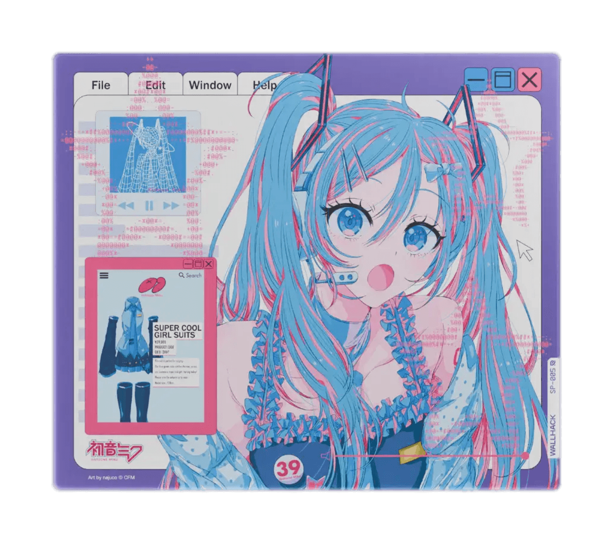 WALLHACK SP-005 Miku OS