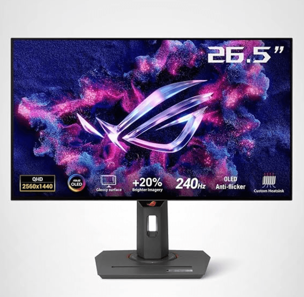 Asus ROG Strix 27” 1440P OLED Gaming Monitor (XG27AQDMG)