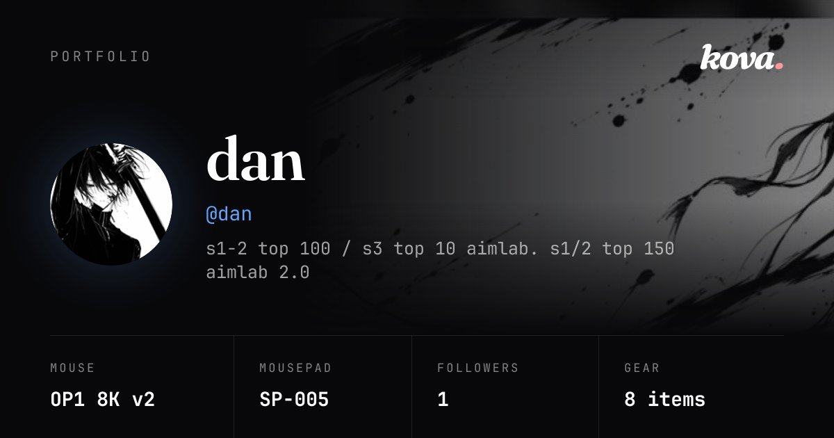 dan | kova