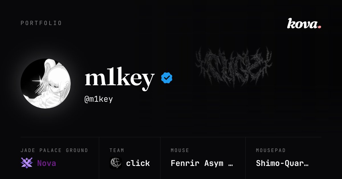 m1key | kova